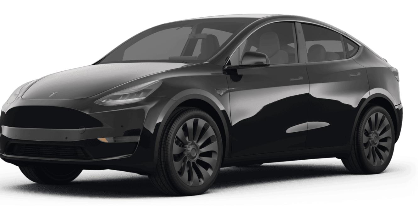 TESLA MODEL Y 2022 7SAYGDEF2NF518979 image